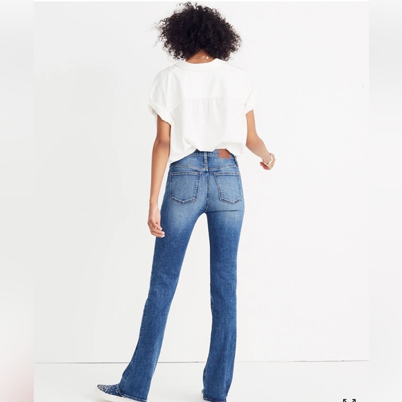 Madewell Skinny Flare Jeans Size 28 - Picture 2 of 6